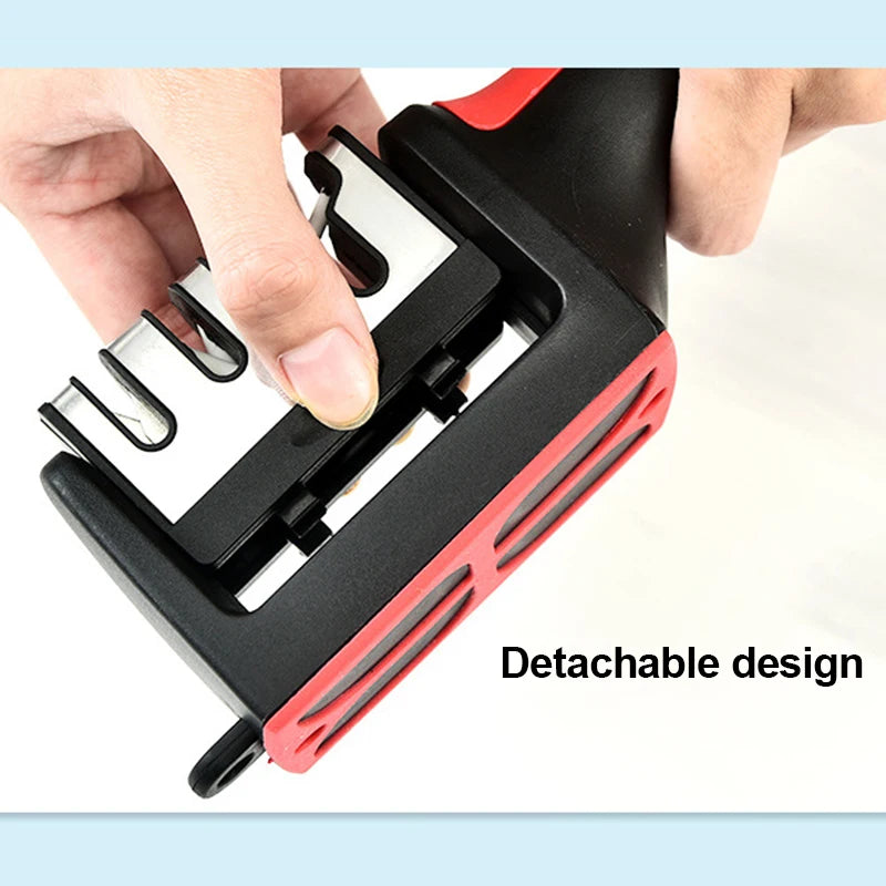 Kitchen Knife Sharpener – 4 Segment Handheld