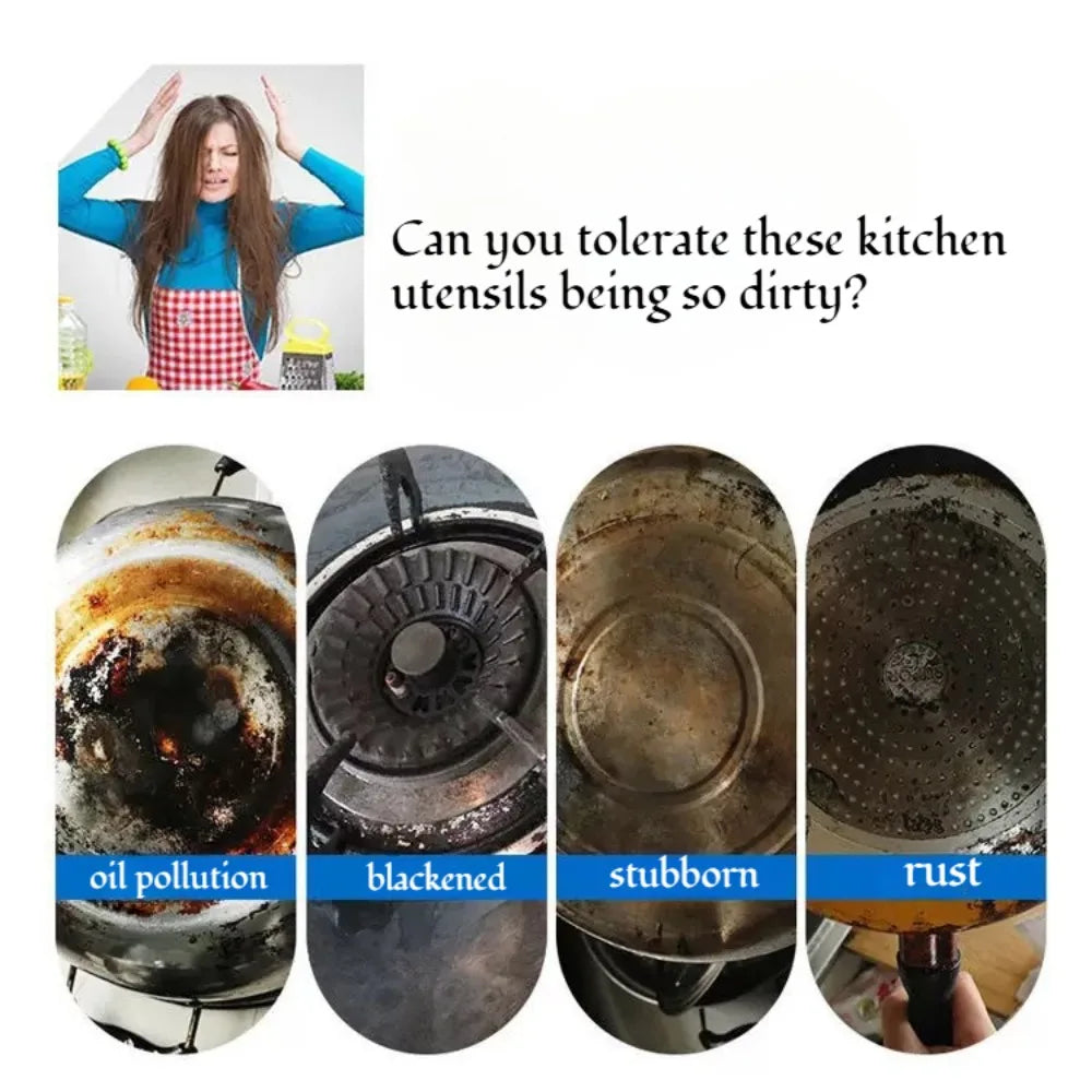 Pan Bottom Cleaner – Oil & Scale Remover Spray