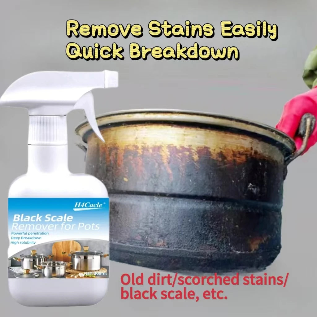Pan Bottom Cleaner – Oil & Scale Remover Spray