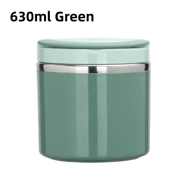 Food Thermal Jar 630/1000ml – Insulated Stainless Steel Lunch Box