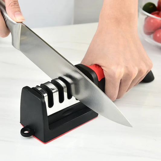 Kitchen Knife Sharpener – 4 Segment Handheld