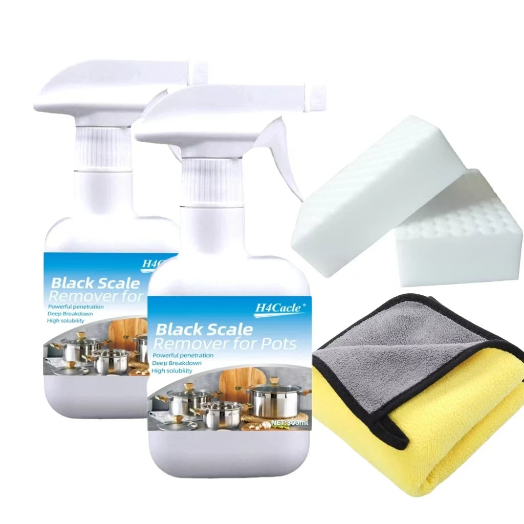 Pan Bottom Cleaner – Oil & Scale Remover Spray