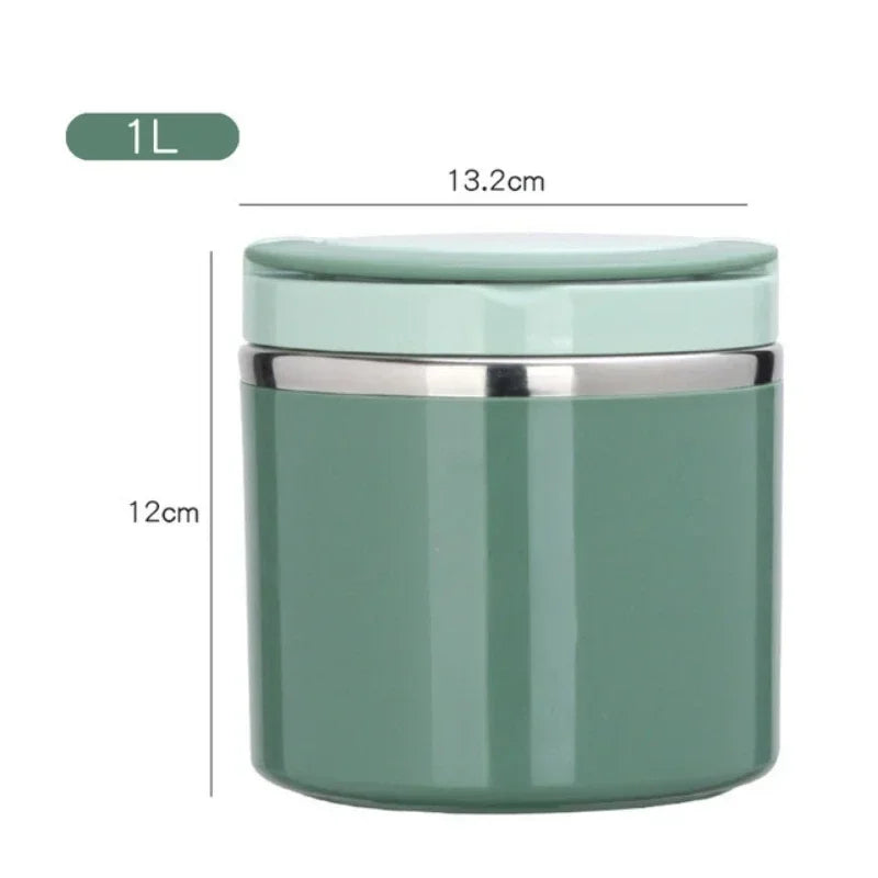 Food Thermal Jar 630/1000ml – Insulated Stainless Steel Lunch Box