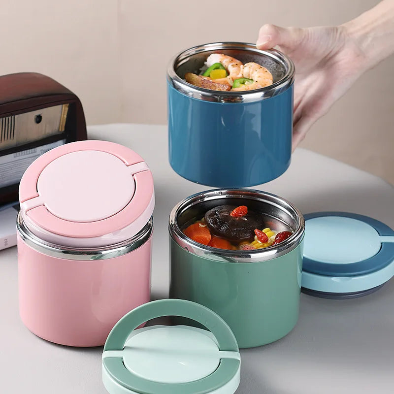 Food Thermal Jar 630/1000ml – Insulated Stainless Steel Lunch Box