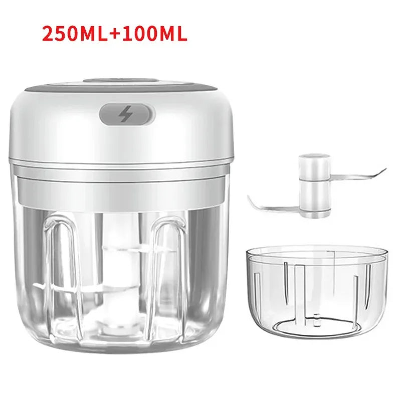 Mini Electric Garlic & Food Chopper 250ML