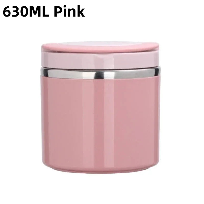 Food Thermal Jar 630/1000ml – Insulated Stainless Steel Lunch Box