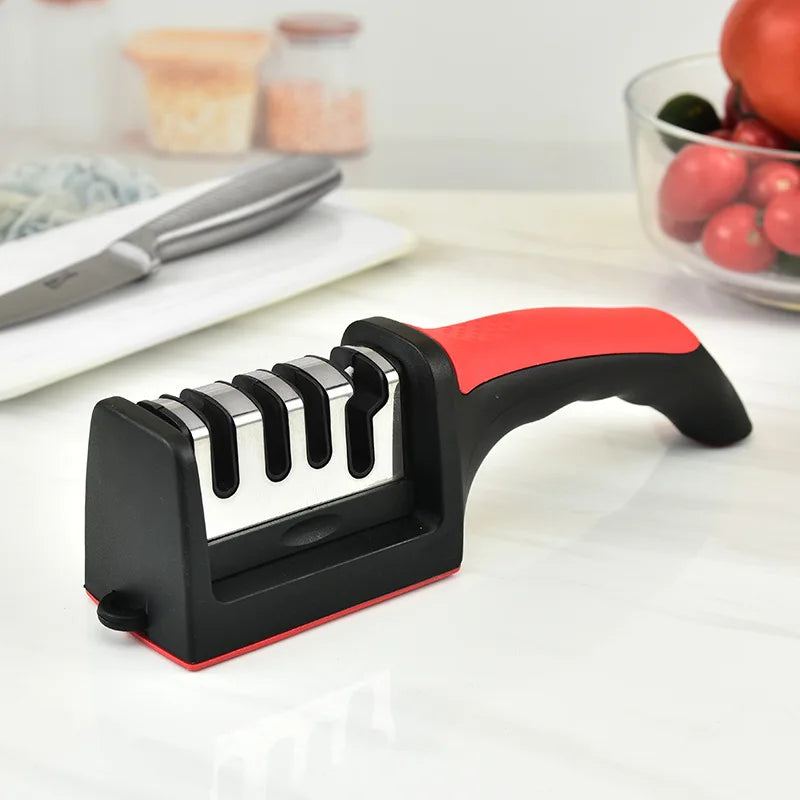 Kitchen Knife Sharpener – 4 Segment Handheld