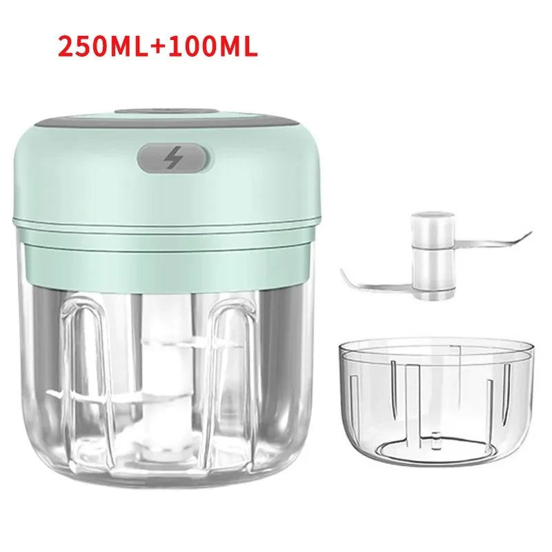 Mini Electric Garlic & Food Chopper 250ML