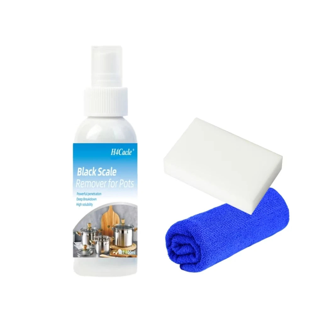 Pan Bottom Cleaner – Oil & Scale Remover Spray