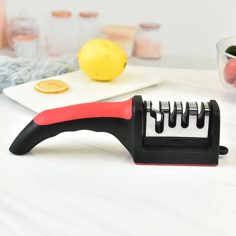 Kitchen Knife Sharpener – 4 Segment Handheld