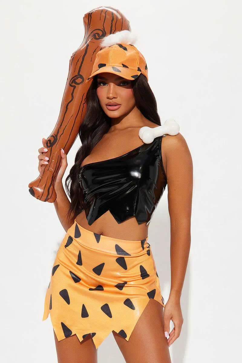 Bedrock Boo 5 Piece Costume Set - Multi Color