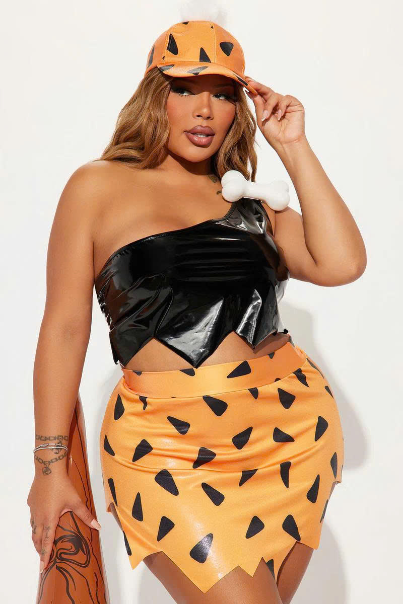 Bedrock Boo 5 Piece Costume Set - Multi Color